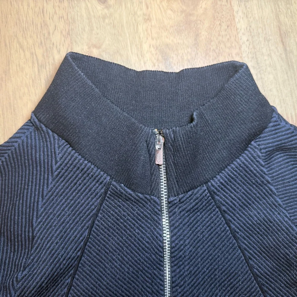 FP Movement Half Zip Rewind Layering Top, Black, XS/S - Picture 5 of 9